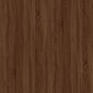 vidaXL Sohvapöytä ruskea tammi 50x50x35 cm tekninen puu hinta ja tiedot | Sohvapöydät | hobbyhall.fi