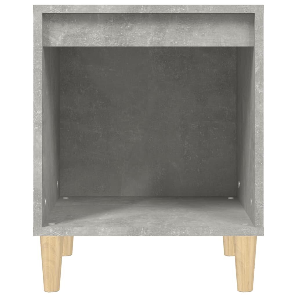 vidaXL Yöpöytä betoninharmaa 40x35x50 cm hinta ja tiedot | Yöpöydät | hobbyhall.fi