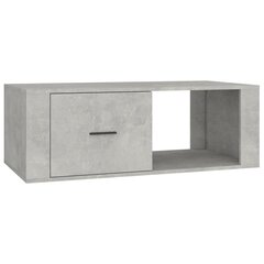 vidaXL Sohvapöytä betoninharmaa 100x50,5x35 cm tekninen puu hinta ja tiedot | Sohvapöydät | hobbyhall.fi