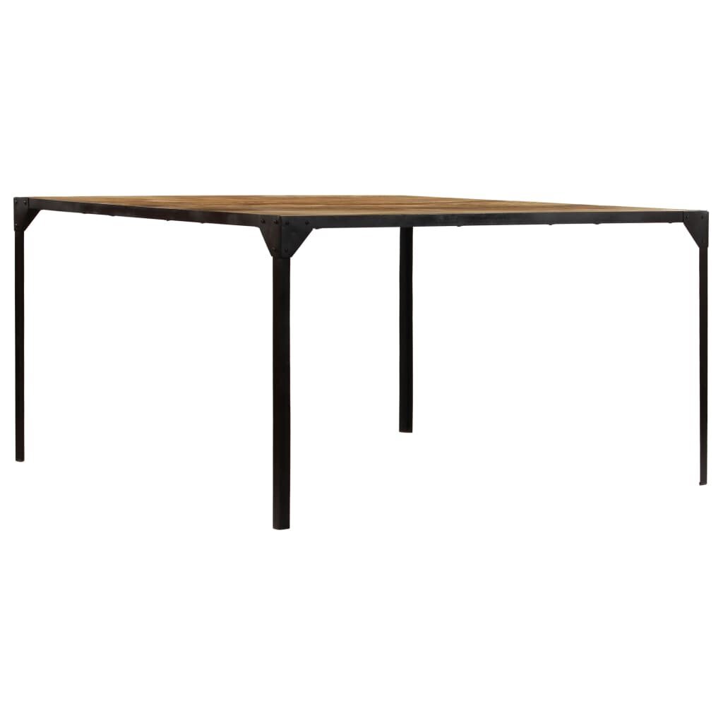 vidaXL Ruokapöytä 140x140x76 cm mangopuu hinta ja tiedot | Ruokapöydät | hobbyhall.fi
