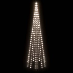 vidaXL Joulukuusi piikillä 310 kylmän valkoista LED-valoa 300 cm hinta ja tiedot | Jouluvalot | hobbyhall.fi