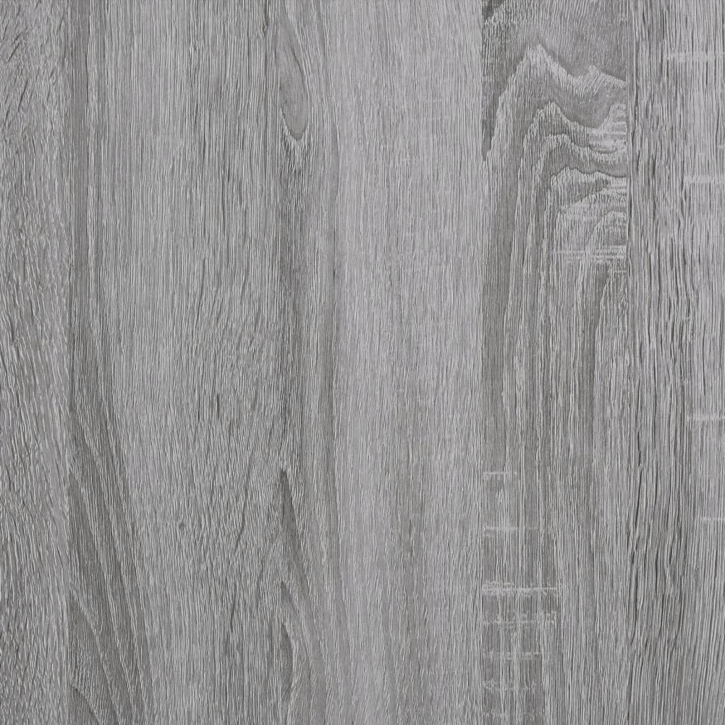 vidaXL Sohvapöytä harmaa Sonoma 90x44,5x45 cm tekninen puu hinta ja tiedot | Sohvapöydät | hobbyhall.fi