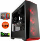 Mdata Gamer Ryzen 7 3800X 16GB 1TB NVME 2TB HDD RTX 2060 6GB Windows 10 hinta ja tiedot | Pöytätietokoneet | hobbyhall.fi