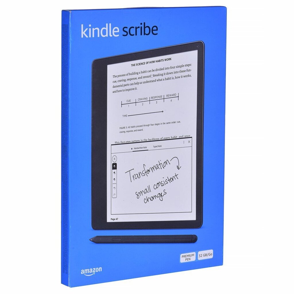 Kindle Scribe 32 GB USB-C hinta ja tiedot | E-kirjojen lukulaitteet | hobbyhall.fi