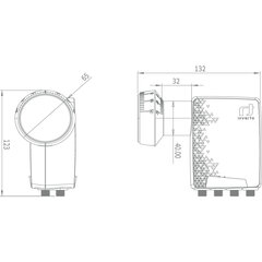 Inverto Octo Premium LNB satelliittimuunnin IDLP-OCT410-PREMU-OPN hinta ja tiedot | TV-antennit | hobbyhall.fi