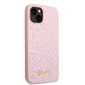 Guess PC/TPU Glitter Flakes Metal Logo Suojakuori iPhone 14 Pinkille hinta ja tiedot | Puhelimen kuoret ja kotelot | hobbyhall.fi