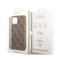 Guess 4G Charms -kotelo iPhone 14 Brownille hinta ja tiedot | Puhelimen kuoret ja kotelot | hobbyhall.fi