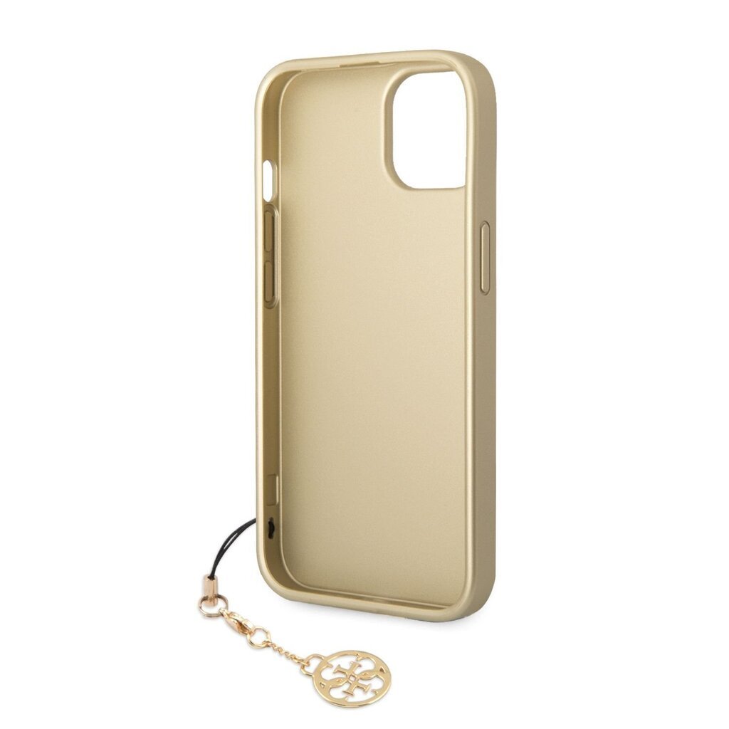 Guess 4G Charms -kotelo iPhone 14 Brownille hinta ja tiedot | Puhelimen kuoret ja kotelot | hobbyhall.fi