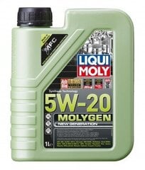Liqui Moly moottoriöljy Molygen New Generation 5W-20 5l hinta ja tiedot | Moottoriöljyt | hobbyhall.fi