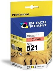 Black Point Canon BPC 521Y hinta ja tiedot | Mustekasetit | hobbyhall.fi