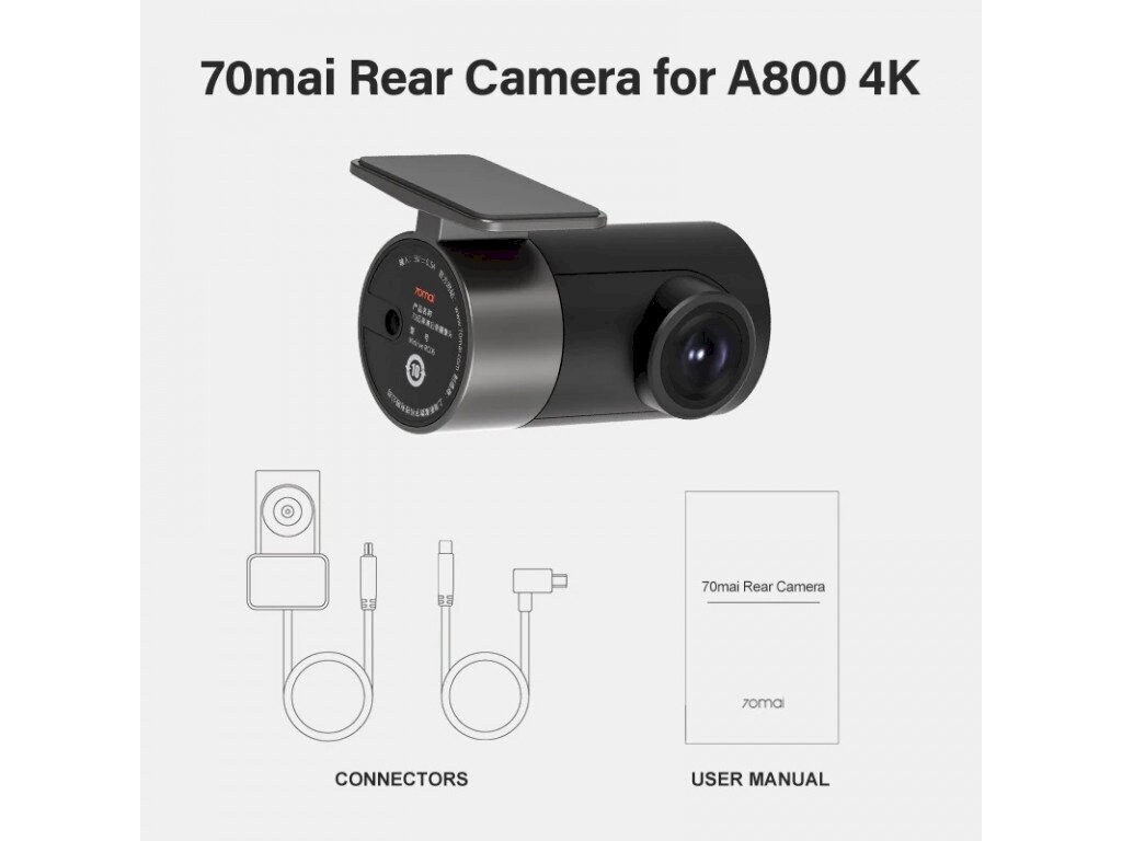 Autokamera : Xiaomi MIDRIVE 70MAI, RC06 hinta ja tiedot | Autokamerat | hobbyhall.fi