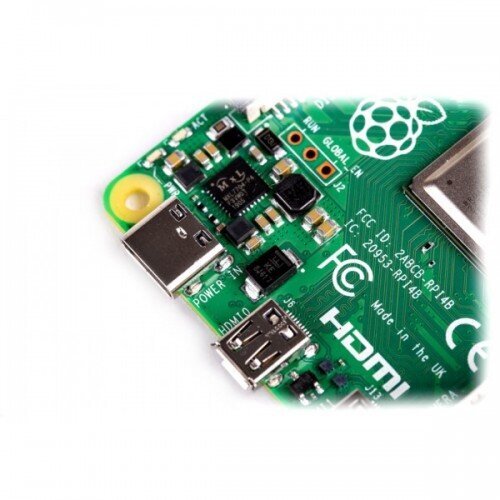 Raspberry Pi 4 model B WiFi DualBand Bluetooth 4GB RAM 1.5GHz hinta ja tiedot | Mikrokontrollerit | hobbyhall.fi