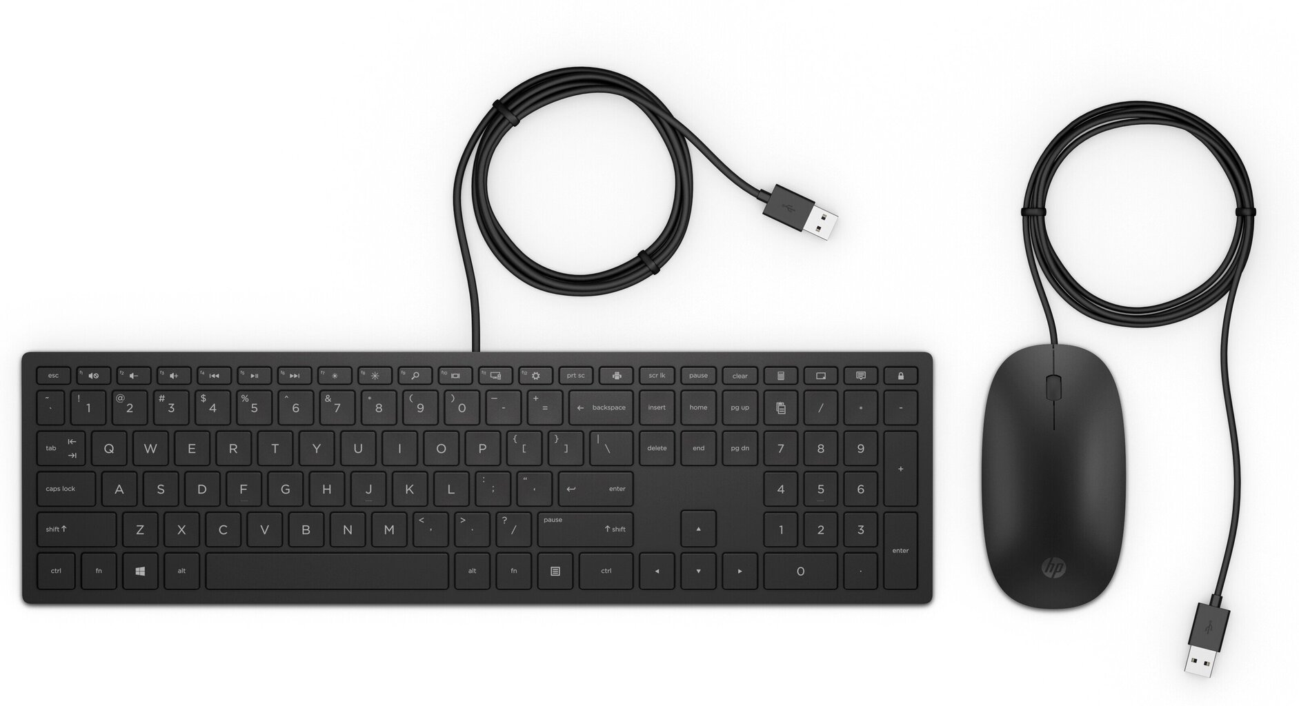 HP Pavilion 400 keyboard USB Black hinta ja tiedot | Näppäimistöt | hobbyhall.fi