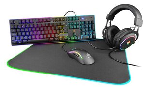 DELTACO GAMING 4-in-1 RGB Gaming GAM-084-UK hinta ja tiedot | Pelikonsolitarvikkeet | hobbyhall.fi