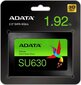 Adata Ultimate SU630 1.92TB 2.5" hinta ja tiedot | Kovalevyt | hobbyhall.fi