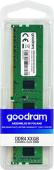 Goodram Green 16GB GR2666D464L19S/16G hinta ja tiedot | Muisti (RAM) | hobbyhall.fi