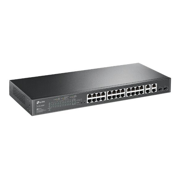 TP-LINK Switch Web managed TL-SL2428P Web managed hinta ja tiedot | Adapterit | hobbyhall.fi