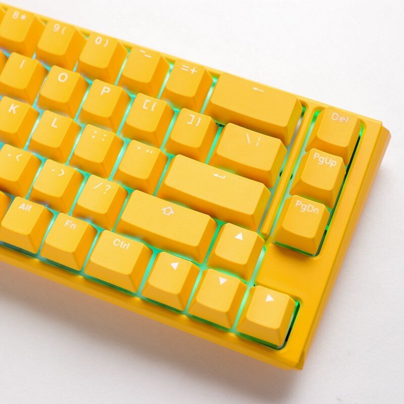 Ducky One 3 SF Yellow MX-Brown US hinta ja tiedot | Näppäimistöt | hobbyhall.fi