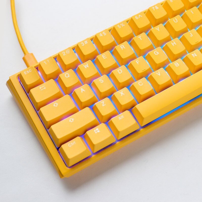 Ducky One 3 SF Yellow MX-Brown US hinta ja tiedot | Näppäimistöt | hobbyhall.fi