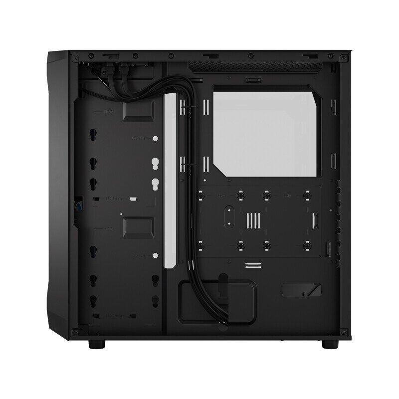 Fractal Design Focus 2 RGB Black TG Clear Tint hinta ja tiedot | Tietokonekotelot | hobbyhall.fi