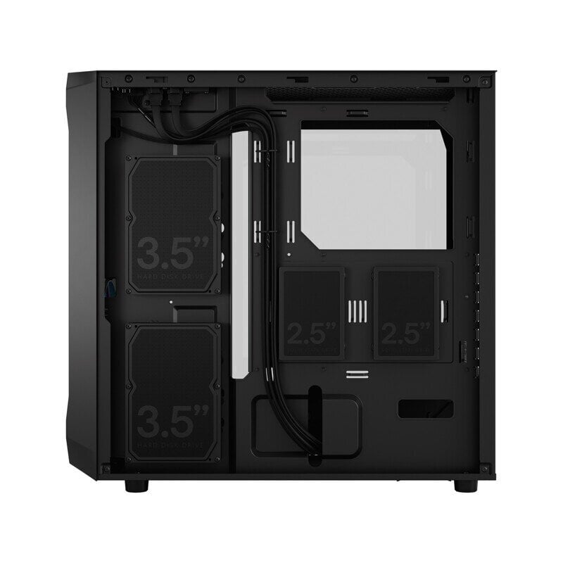 Fractal Design Focus 2 RGB Black TG Clear Tint hinta ja tiedot | Tietokonekotelot | hobbyhall.fi