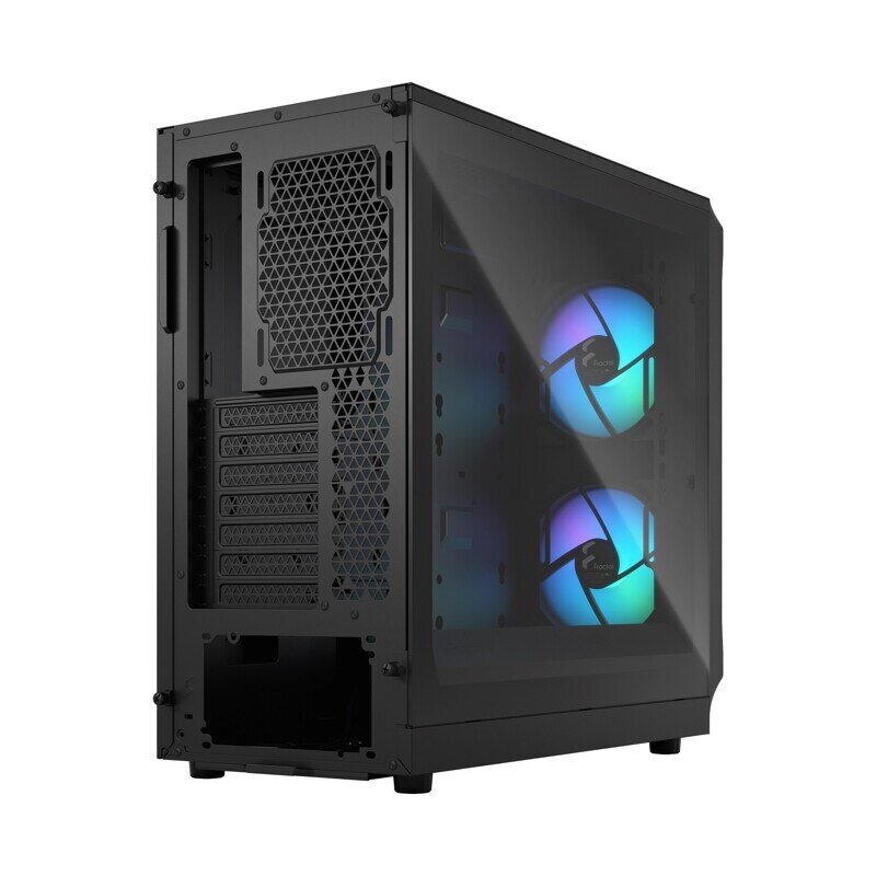 Fractal Design Focus 2 RGB Black TG Clear Tint hinta ja tiedot | Tietokonekotelot | hobbyhall.fi