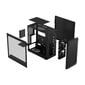 Fractal Design Focus 2 Black TG Clear Tint hinta ja tiedot | Tietokonekotelot | hobbyhall.fi