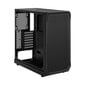 Fractal Design Focus 2 Black TG Clear Tint hinta ja tiedot | Tietokonekotelot | hobbyhall.fi