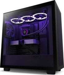 NZXT H7 Flow Black Mid Tower hinta ja tiedot | Tietokonekotelot | hobbyhall.fi