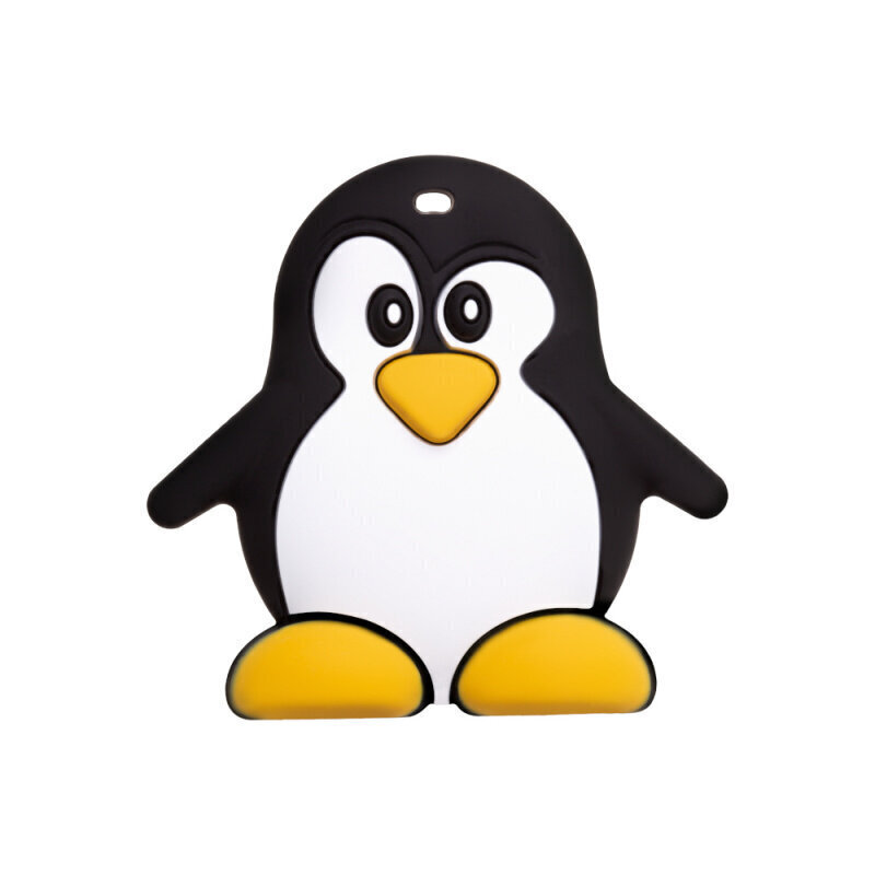 Akkusilikoninen purulelu Penguin, A0466 hinta ja tiedot | Purulelut | hobbyhall.fi