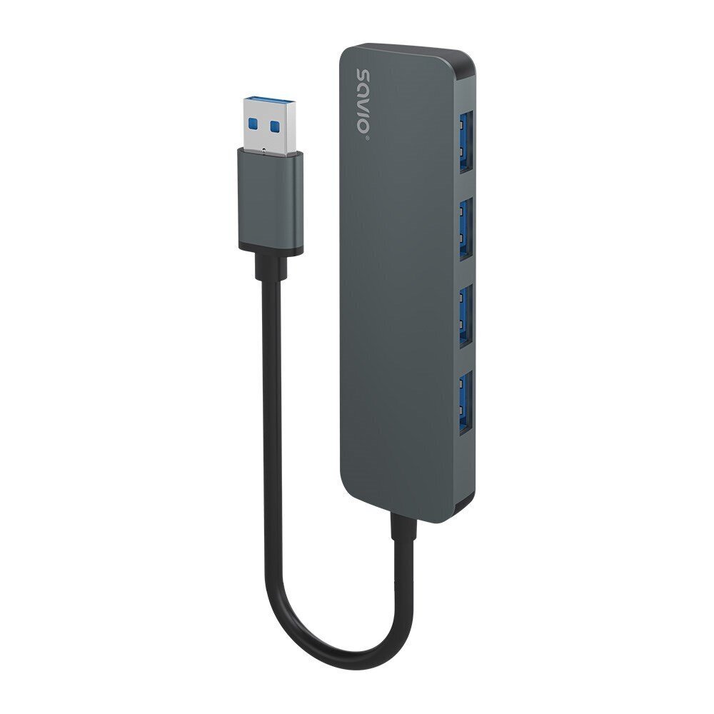 Savio AK-53 4-Port USB 3.1 Gen 1 hinta ja tiedot | Adapterit | hobbyhall.fi