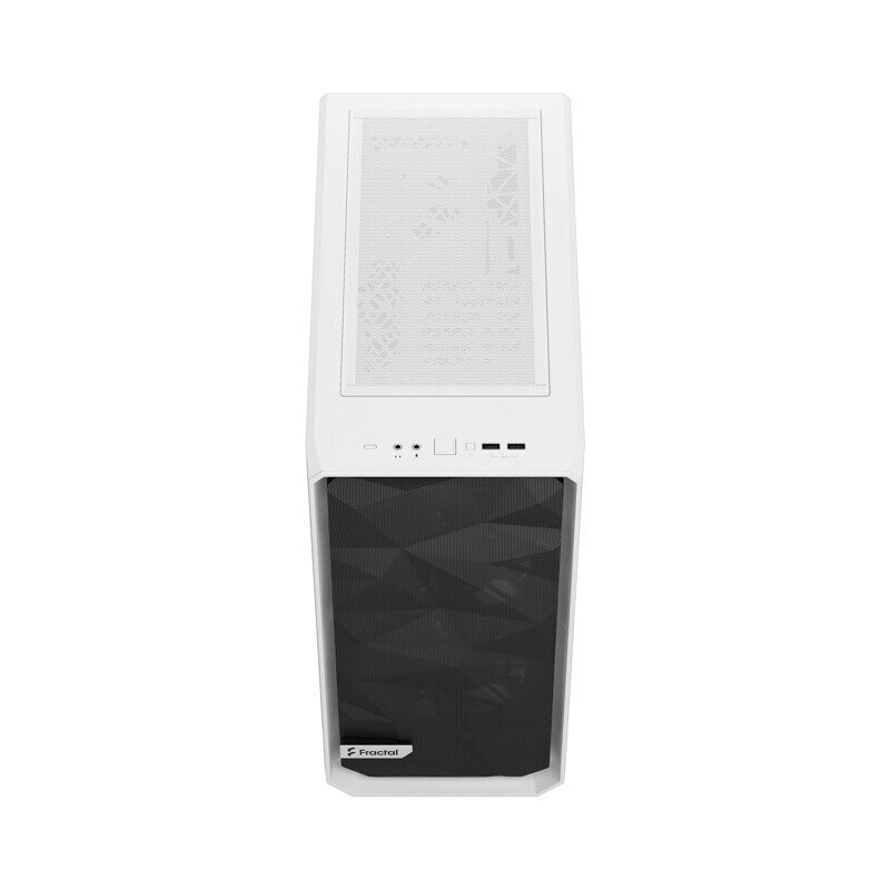 Fractal Design Meshify 2 Compact Lite White TG Clear hinta ja tiedot | Tietokonekotelot | hobbyhall.fi