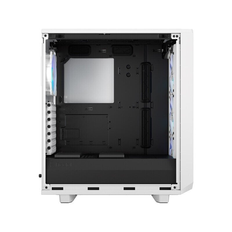 Fractal Design Meshify 2 Compact RGB White TG Clear hinta ja tiedot | Tietokonekotelot | hobbyhall.fi