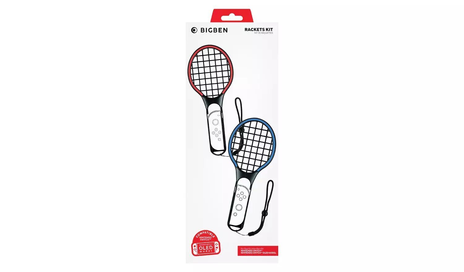 Nacon Nintendo Switch Joy-Con Tennis Rackets Kit hinta ja tiedot | Pelikonsolitarvikkeet | hobbyhall.fi