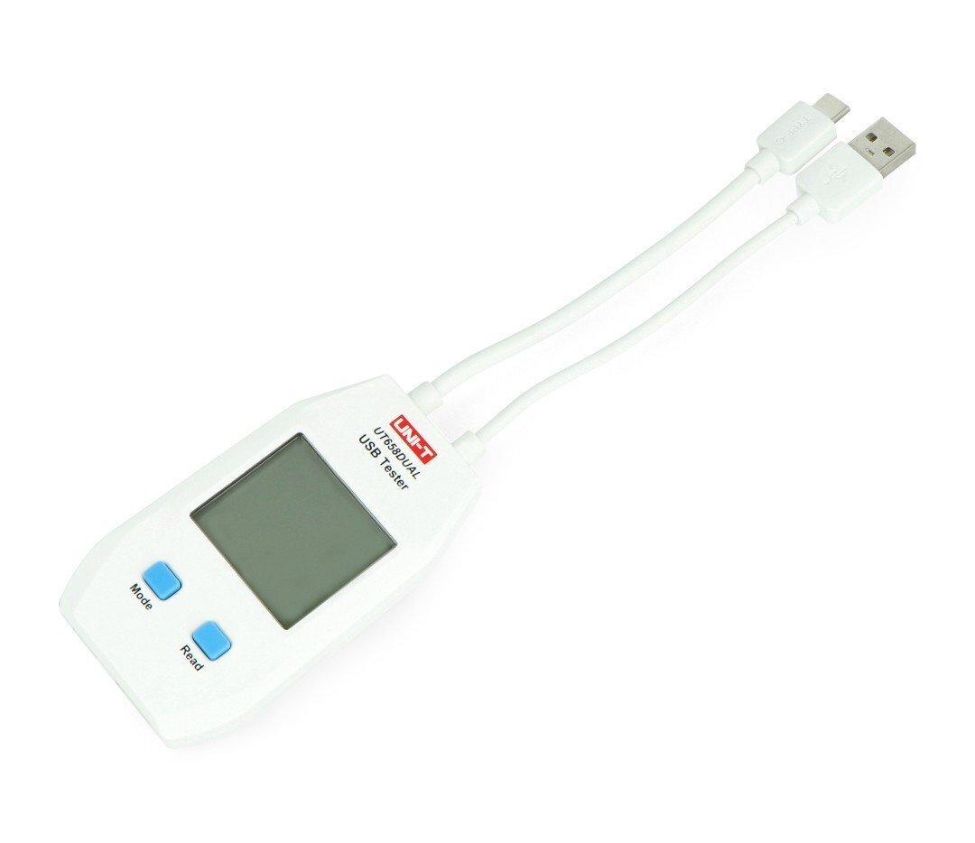 UNI-T UT658 Dual USB USB-C hinta ja tiedot | Adapterit | hobbyhall.fi