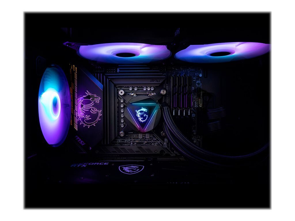 MSI MAG CoreLiquid 280R V2 RGB AIO 306-7ZW1D21-813 hinta ja tiedot | Prosessorin jäähdyttimet | hobbyhall.fi