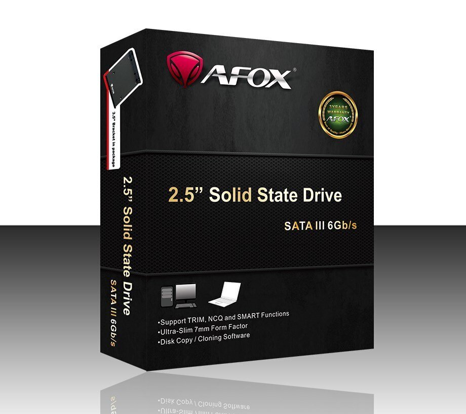 Afox SD250-256GQN 256GB 2.5" hinta ja tiedot | Kovalevyt | hobbyhall.fi