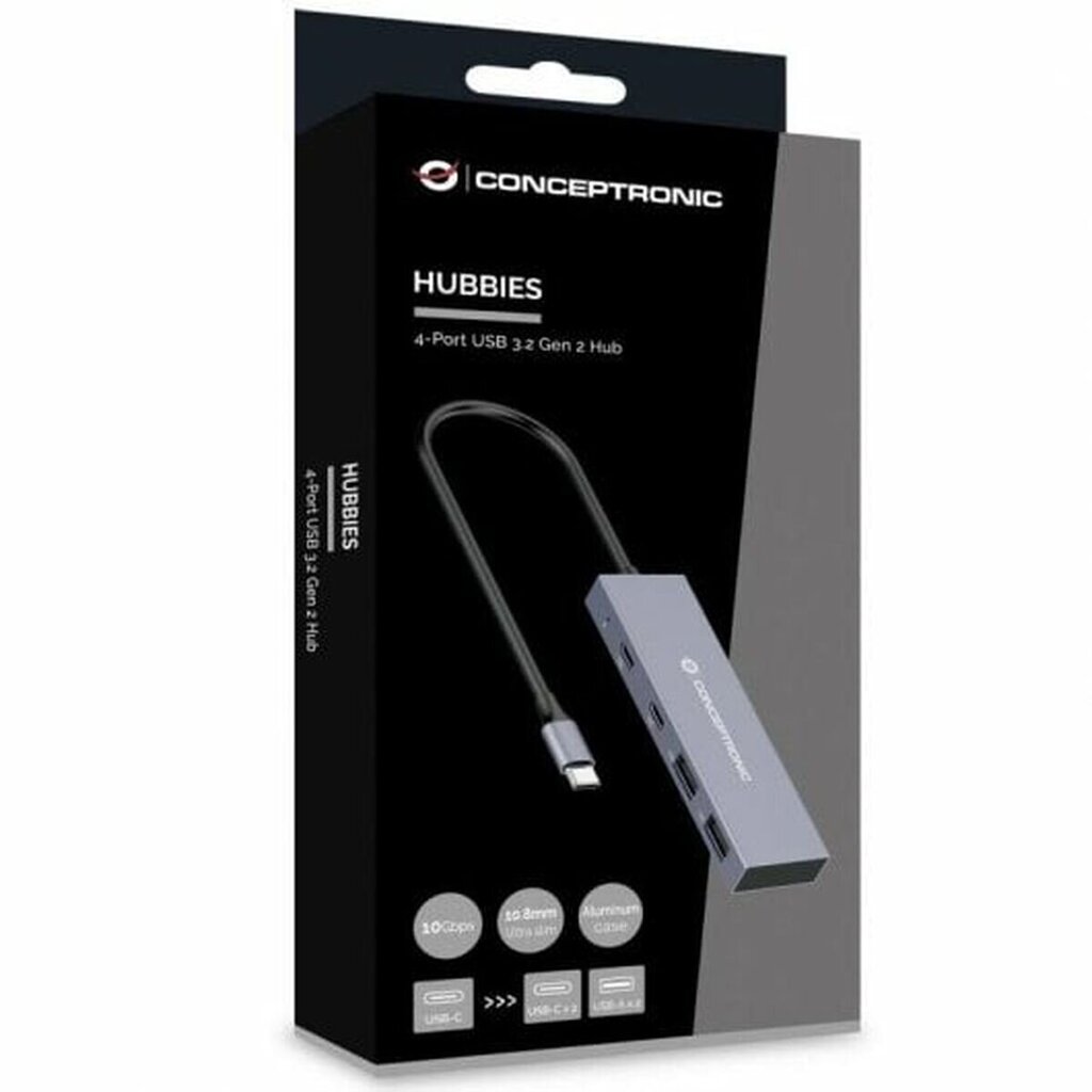 Conceptronic HUBBIES13G hinta ja tiedot | Adapterit | hobbyhall.fi