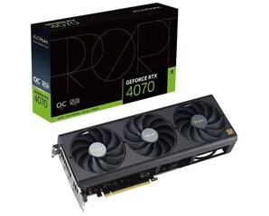 Asus ProArt GeForce RTX 4070 OC Edition (PROART-RTX4070-O12G) hinta ja tiedot | Näytönohjaimet | hobbyhall.fi