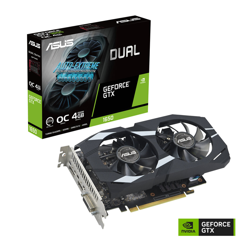 Asus Phoenix GeForce GTX 1650 EVO OC Edition (O4GD6-P-EVO) hinta ja tiedot | Näytönohjaimet | hobbyhall.fi