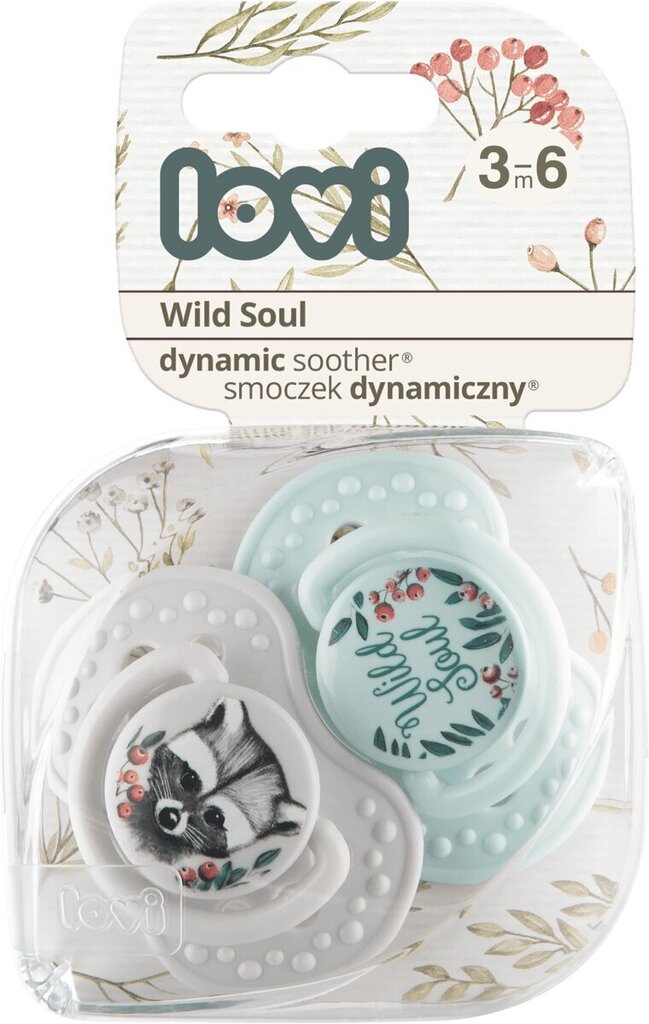 Silikoniset dynaamiset tutit Lovi Wild Soul Boy, 3-6kk, 2kpl, 22 / 883boy hinta ja tiedot | Tutit | hobbyhall.fi