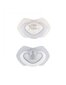 Symmetrinen silikonitutti Canpol Babies Royal Baby, 0-6kk, 2 kpl, 22/650, sininen hinta ja tiedot | Tutit | hobbyhall.fi