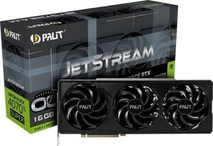Palit GeForce RTX 4070 Ti Super JetStream OC (NED47TSS19T2-1043J) hinta ja tiedot | Näytönohjaimet | hobbyhall.fi