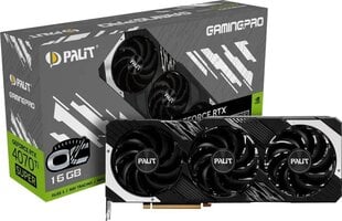 Palit GeForce RTX 4070 Ti Super GamingPro OC (NED47TSH19T2-1043A) hinta ja tiedot | Näytönohjaimet | hobbyhall.fi