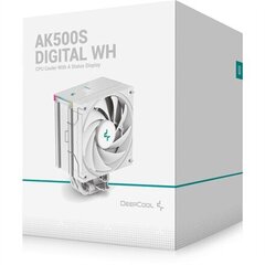 Deepcool AK500S Digital WH R-AK500S-WHADMN-G hinta ja tiedot | Prosessorin jäähdyttimet | hobbyhall.fi