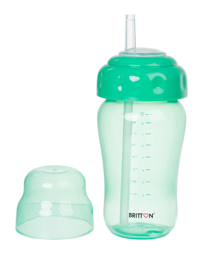 Britton tipaton pillimuki, 270ml / vihreä hinta ja tiedot | Tuttipullot ja tarvikkeet | hobbyhall.fi