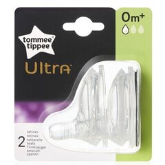 TOMMEE TIPPEE ULTRA ruokintatutti hidas 2kpl, 42400568 hinta ja tiedot | Tuttipullot ja tarvikkeet | hobbyhall.fi