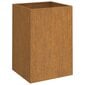 vidaXL Kukkalaatikko 52x48x75 cm Corten teräs hinta ja tiedot | Kukkalaatikot | hobbyhall.fi