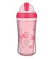 Urheilupullo silikonipillillä Canpol Babies Flamingo 260ml, 74/050 hinta ja tiedot | Tuttipullot ja tarvikkeet | hobbyhall.fi