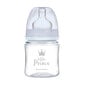 Leveäkaulainen pullo Canpol Babies, Anti-colic PP Easy Start Royal Baby, 120 ml, 35/233, sininen hinta ja tiedot | Tuttipullot ja tarvikkeet | hobbyhall.fi